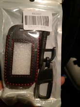 Cuero coche caso clave de Starline E63 E90 E91 E61 E95 E66 2-coche alarma LCD controlador remoto llavero transmisor llaves cubierta