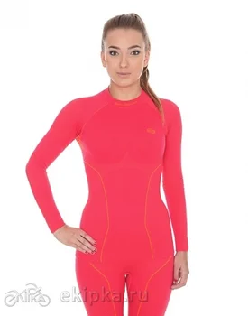 

Brubeck women's turtleneck Thermo, crimson (XS)