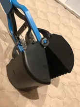 Pala para recoger heces de mascotas, pala de limpieza ligera y práctica para recoger heces de animales, recogedor de heces de gatos, herramienta de limpieza al aire libre