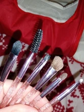 Makeup-Brush-Set Cosmetics-Tool Eyelash-Lip Eyeshadow High-Quality 6pcs ZZDOG Acrylic-Handle