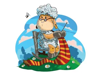 

Sheep handicraft 30*40 cm painting coloring by numbers on canvas Snow White 742-as