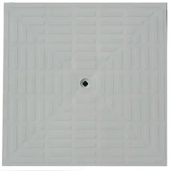 

TOP REINFORCED MANHOLE GRAY PP 20X20CM