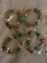 Pulsera de cuentas de piedra de obsidiana de FengShui chino, brazalete con abalorios de piedra obsidiana, cambio de Color, riqueza, buena suerte, Unisex