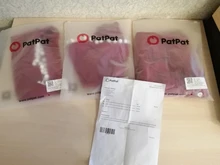 PatPat-Conjuntos de Serie Blanca y rojos a juego para Familia, mosaico, novedad de 2021, vestidos con cuello en V, camisetas, peleles