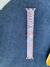 UEBN-Correa de Metal clásica de acero inoxidable para Apple watch, Series 6, 40mm, 44mm, banda para iWatch 5, 4, 3, 2, pulsera de 42mm y 38mm