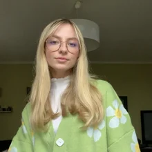 Otoño de 2020 la universidad Cardigans suéter de las mujeres con cuello en V flores jersey verde corto lindo abrigo Casual Thicked