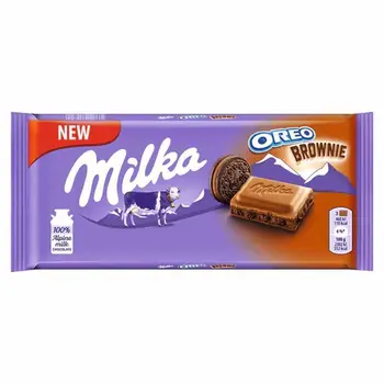 

Milka Oreo Brownie milk chocolate 180 gr