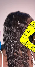 Transpare-Peluca de cabello humano rizado de 13x6 para mujeres negras, postizo de encaje Frontal con ondas profundas, prearrancado, 360 densidad, HD