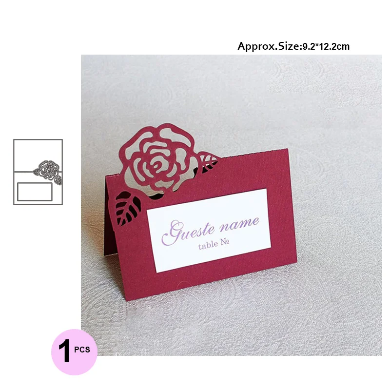  flowe Wedding Invitation Dies Metal Cutting Dies New 2019 Scrapbooking Valentine's Day Decoration C - 4.00006E+12