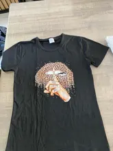 Shirt Lips Tees Base Women Tops Funny Leopard Summer Fashion O-Neckblack ZOGANKIN