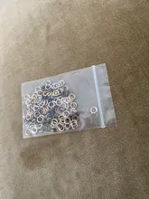 200 unids/lote 4 5 6 7 8 9 10mm saltar anillos conectores de anillos partidos para Diy joyería encontrar haciendo accesorios suministros al por mayor