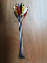 Wire-Line-Cable Jumper Alligator-Clips Lead Connection Crocodile Clip-Test DIY Male Double-End