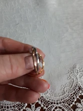 Ramos-Conjunto de anillos clásicos de 3 rondas para mujer, joyería de acero inoxidable para boda y compromiso