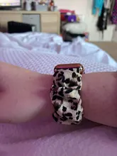 Scrunchie-correa para apple watch 6, banda de 44mm y 40mm para iwatch de 42mm y 38mm, pulsera de reloj para mujer, series 5 4 3 2 42mm