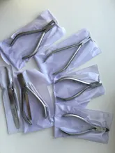 Soporte de ortodoncia Denta, pinza de unión de tubo bucal, instrumento de dentista