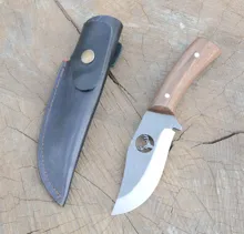 Bushcraft bıçak, keskin , paslanmaz çelik bıçak,tek parça bıçak,yüksek kaliteli, doğa bıçak, garantili, türk bıçak HGYK01