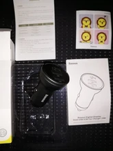 Car-Charger Usb-Socket-Adapter Phone Auto-Accessories Baseus Huawei Dual-Usb for 12-11