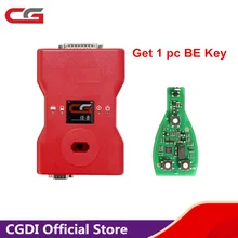 CGDI Prog for MB Benz Key Programmer Support Password Calculation Get 1 pc CG BE Key Free Ship from USA/UK/RU