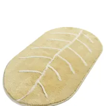 Коврик для ванной-коврики | коврик для ванной нескользящие Противоскользящие коврики с листьями 60X100 см