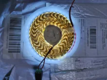 Light Led-Strip 600leds White Blue Flexible Waterproof High-Brightness 5050 5054 DC12V