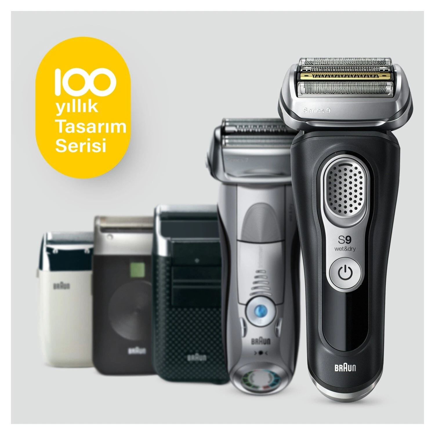 Braun 9 Series Pro 9350s 100th Anniversary Special Mx Series Wet And Dry  Shaver - Electric Shavers - AliExpress
