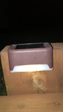 Solar-Lamp Deck-Lights Path Stair Balcony Fence Step Landscape Garden Waterproof LED