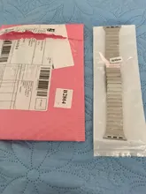 Correa para Apple Watch Series 6, 5, 4, 40MM, 44MM, correa de acero inoxidable para Iwatch 3, 2, 1, 38MM, 42MM, accesorios