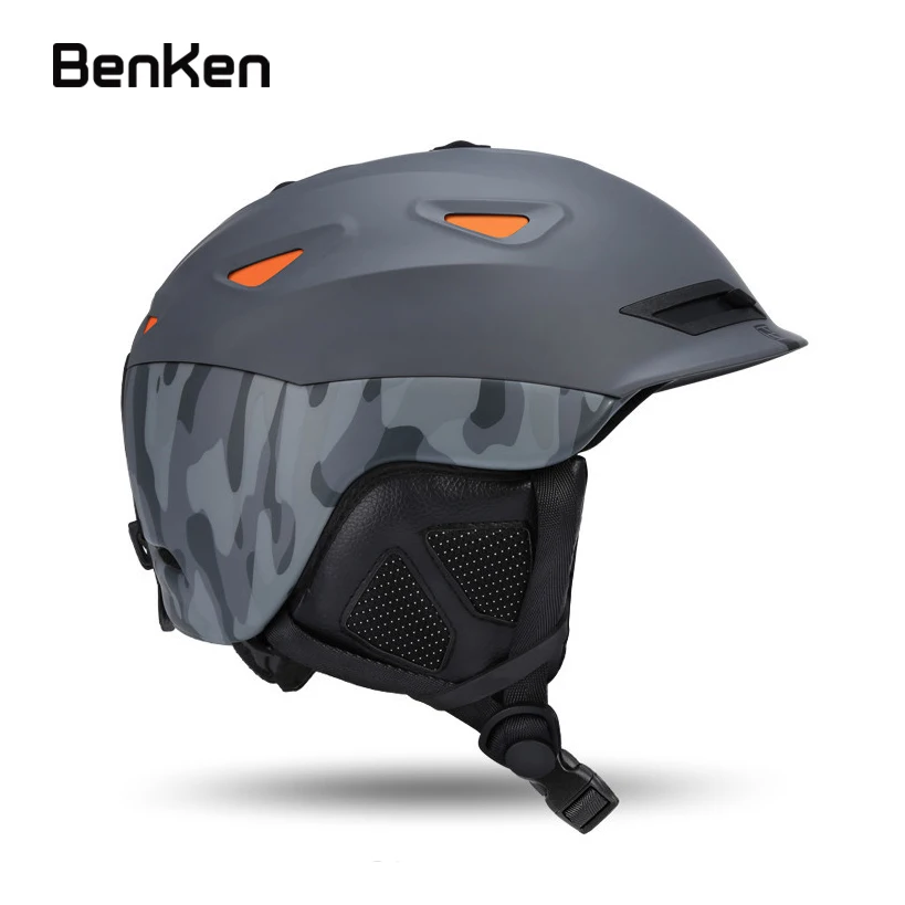 Benken Outdoor Lightweight Ski Helmet Integrated Winter Sports Safety