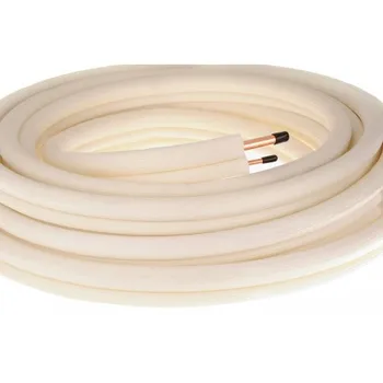 

ROLL 20 METERS INSULATED COPPER BITUBO FOR AIR CONDITIONING. 1/4" X 1/2"