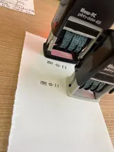 Sello de plástico con fecha de año, mes, bricolaje, sellos con ruedas, sello de goma para álbum diario, Scrapbook, papelería, suministros de oficina