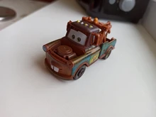 Disney-Set de figuras de la película Cars 3 de metal, juguete de modelo de coche, a escala 1:55, con diseño de relámpago McQueen, Jackson, Mack, tío Truck, regalo para para cumpleaños
