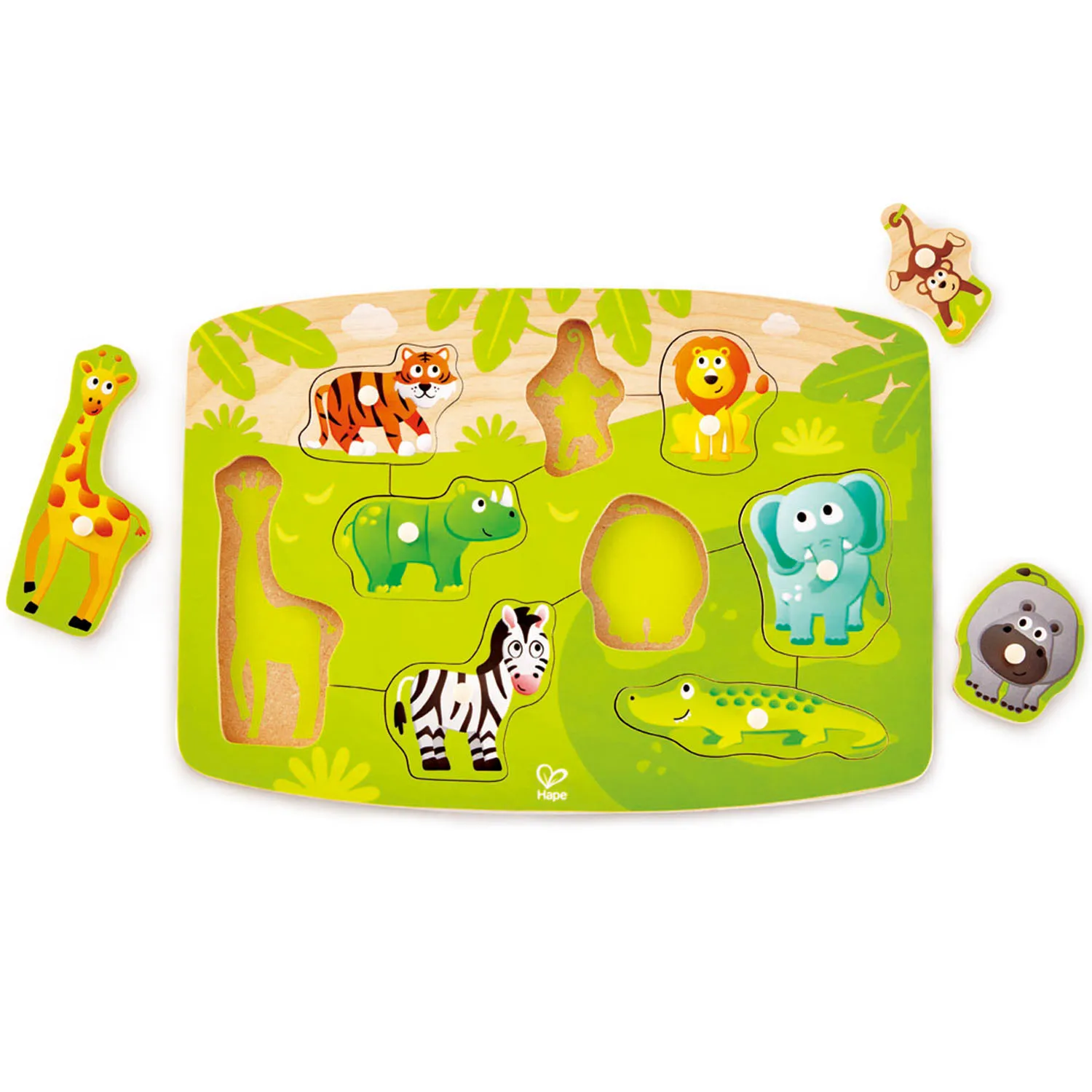 Пазл с лапами HAPE E1405 | Игрушки и хобби