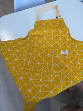 SINSNAN-delantal de cocina de alta calidad para mujer y hombre, moda novedosa, ajustable, de algodón y lino, para hornear, restaurante