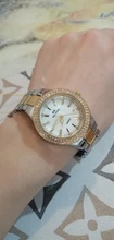 2021 relojes de pulsera vestido reloj de oro de cristal de mujeres relojes de diamante de acero inoxidable de plata reloj mujeres Montre Femme 2020