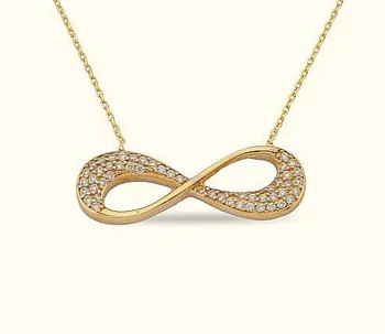 

Infinity Gold Necklace 02-370-K0609