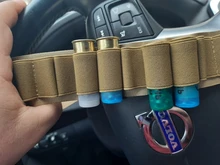 Cinturón Bandoliers para armas de caza, soporte de munición redondo de 26/55 pulgadas, 12GA, 8 unidades