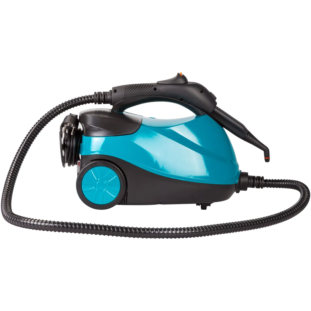 Пароочиститель Bort BDR-2300-R (Мощность 2100 Вт,  широкий комплект насадок, отпаривание одежды)