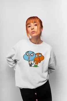 

Angemiel Wear Gumball And Darwin Women Sweatshirts