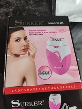 Depiladora eléctrica recargable para mujer, máquina de depilación con carga USB, afeitadora de Bikini para mujer, recortadora de piernas y cuerpo