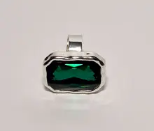 Anslow-anillos de compromiso de boda para mujer, accesorio Vintage de Cristal grande, tamaño ajustable, regalo para el día de la madre, joyería, LOW0051AR