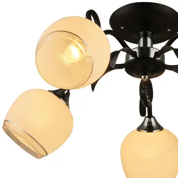

Ceiling interior chandelier Lisa in the style of art deco, 60 W, e27, for 5 lamps
