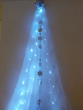Led-Strip Garland Battery-Operated Party-Decoration Fairy Silver Christmas Wedding Copper