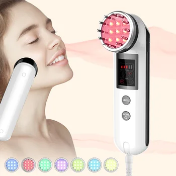 

Face Skin Care Lifting Beauty Product Multi Color LED Photon Skin Wrinkle Removal And Relax Calming And Diminishing Inflammation