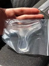 Inserto de silicona suave para forro del tacón, empuñaduras tipo T de tacón alto, almohadillas para el cuidado de los pies, 1 par