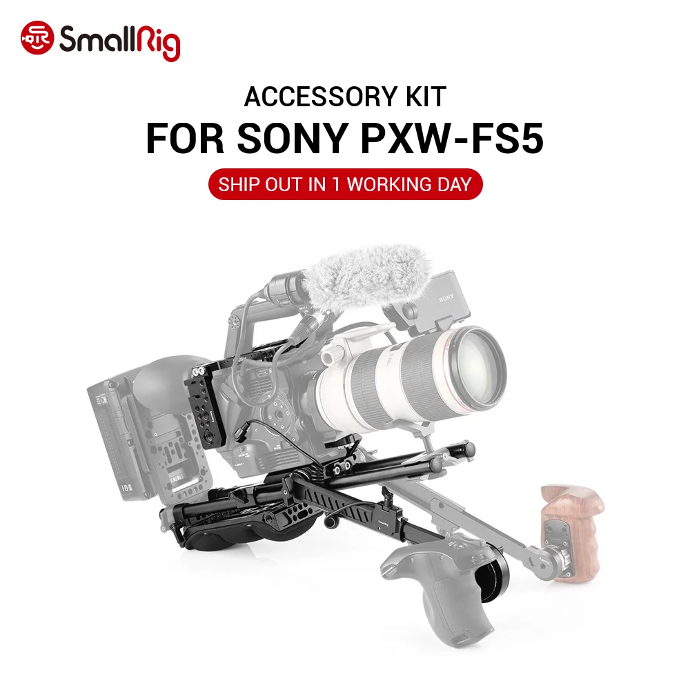 SmallRig fs5 видеокамера профессиональный набор аксессуаров для Sony PXW FS5 с системой