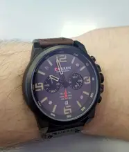 Men Watches Clock Military-Date Luxury Quartz Top-Brand CURREN Relogio Masculino Newest