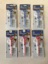 Pistola de pastillas para mascotas, dispensador de agua, leche, jeringa, tubo para gato, alimentador, 1 Uds.