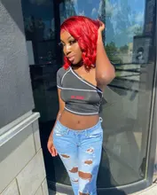 Beaufox-mechones Rubio 613 con cierre, cuerpo brasileño ondulado, 3 mechones con cierre, extensiones de cabello humano mechones Remy