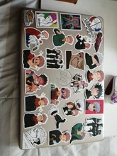 Pegatinas de grafiti de Anime Jujutsu Kaisen, pegatinas de grafiti para portátil, Skateboard, equipaje, motocicleta, calcomanía impermeable, juguete, 10/30/50/100 Uds.