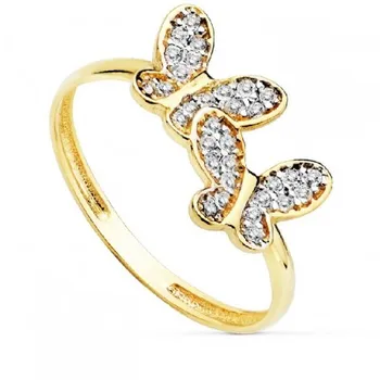 

GOLD RING BUTTERFLY THIN